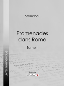 Image for Promenades Dans Rome: Tome Premier.