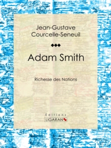 Image for Adam Smith: Richesse Des Nations