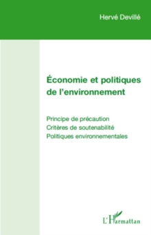 Image for Economie et politiques de l'environnement - principe de prec.