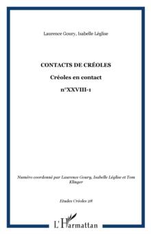 Image for CONTACTS DE CREOLES.