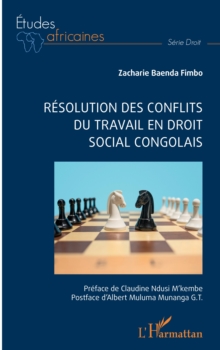 Image for Résolution des conflits du travail en droit social congolais