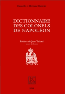 Image for Dictionnaire des colonels de Napoleon: Kronos N(deg) 22