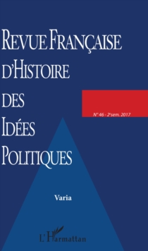 Image for Revue Francaise d'Histoire des Idees Politiques: Varia