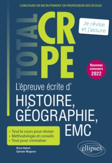 Image for Reussir l'epreuve ecrite d'histoire, geographie, enseignement moral et civique - CRPE - Nouveau concours 2022
