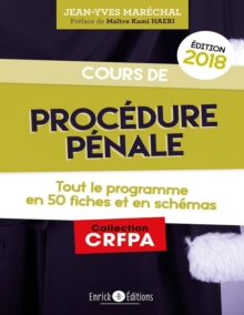 Image for Cours de procédure pénale