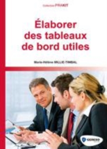 Image for Elaborer Des Tableaux De Bords Utiles