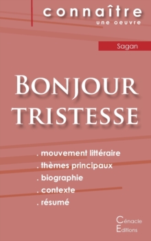 Image for Fiche de lecture Bonjour tristesse de Francoise Sagan (Analyse litteraire de reference et resume complet)