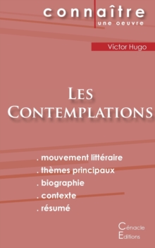 Image for Fiche de lecture Les Contemplations de Victor Hugo (Analyse litteraire de reference et resume complet)