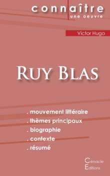 Image for Fiche de lecture Ruy Blas de Victor Hugo (Analyse litteraire de reference et resume complet)