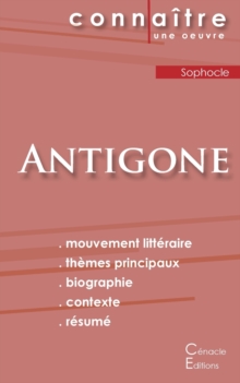Image for Fiche de lecture Antigone de Sophocle (Analyse litteraire de reference et resume complet)