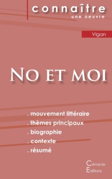 Image for Fiche de lecture No et moi de Delphine de Vigan (Analyse litteraire de reference et resume complet)