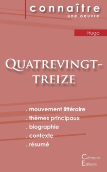 Image for Fiche de lecture Quatrevingt-treize de Victor Hugo (Analyse litteraire de reference et resume complet)