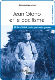Image for Jean Giono Et Le Pacifisme