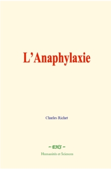 Image for L'Anaphylaxie