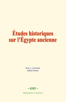 Image for Etudes historiques sur l'Egypte ancienne