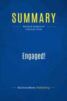 Image for Summary : Engaged! - Gregg Lederman: Outbehave Your Competition to Create Customers for Life