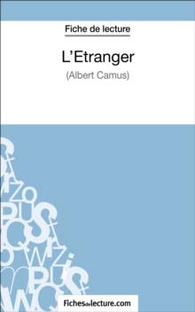 Image for L'Étranger d'Albert Camus (Fiche de lecture): Analyse complete de l'œuvre
