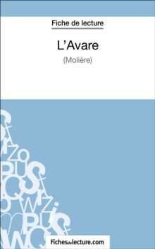Image for L'Avare de Moliere (Fiche de lecture): Analyse complete de l'oeuvre