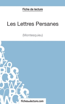 Image for Les Lettres Persanes de Montesquieu (Fiche de lecture)