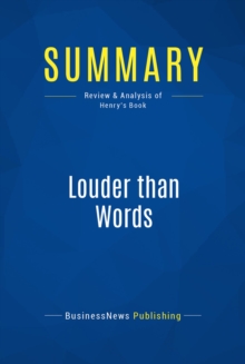 Image for Summary: Louder than Words - Todd Henry: Harness the Power of Your Authentic Voice
