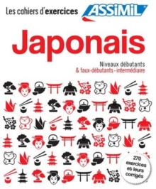 Coffret Cahiers d’exercices JAPONAIS debutants + faux-debutants/intermediaire