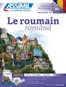 Le Roumain (Superpack): Book + 4CD audio + 1 cle USB