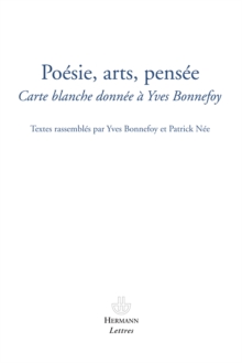 Image for Poesie, arts, pensee - Carte blanche