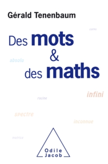Image for Des mots et des maths