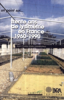 Image for 30 ans de lysimetrie en France (1960-1990)