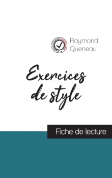 Image for Exercices de style de Raymond Queneau (fiche de lecture et analyse complete de l'oeuvre)