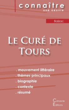 Image for Fiche de lecture Le Cur? de Tours de Balzac (analyse litt?raire de r?f?rence et r?sum? complet)