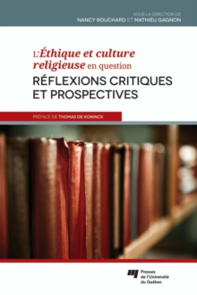 Image for L'Ethique Et Culture Religieuse En Question: Reflexions Critiques Et Prospectives