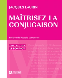 Image for Maitrisez La Conjugaison