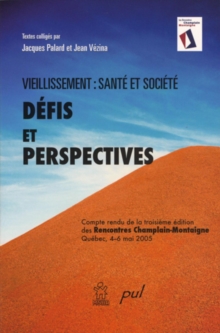 Image for Vieillissement: sante et societe.