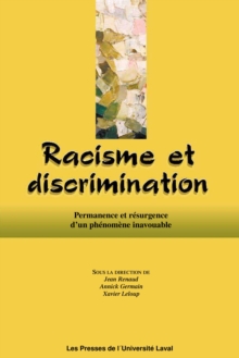 Image for Racisme et discrimination. Permanence et resurgence d'un phenomene inavouable