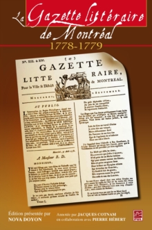 Image for La Gazette litteraire de Montreal (1778-1779).