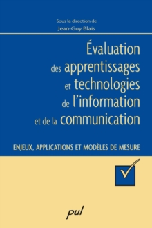 Image for Evaluation des apprentissages et technologies de ...