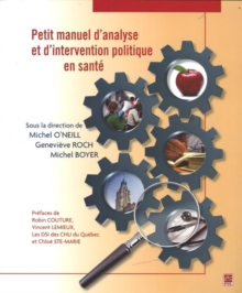Image for Petit manuel d'analyse et d'intervention politique en sante