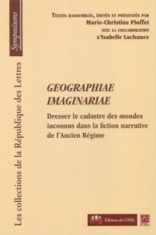Image for Geographie imaginaire