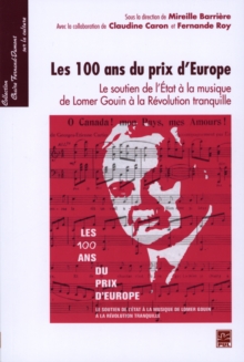 Image for Les 100 ans du prix d'Europe