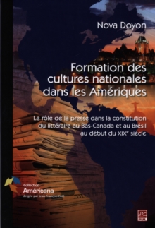 Image for Formations des cultures nationales dans les Ameriques