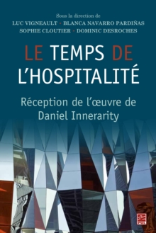 Image for Le temps de l'hospitalite.