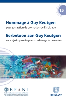 Image for Hommage a Guy Keutgen / Eerbetoon Aan Guy Keutgen: Pour Son Action De Promotion De L'arbitrage / Voor Zijn Inspanningen Om Arbitrage Te Promoten.