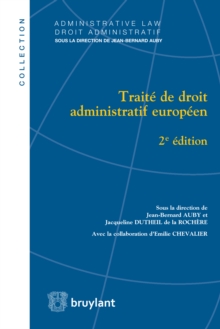 Image for Traite De Droit Administratif Europeen