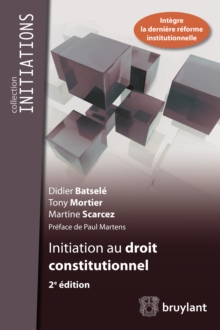 Image for Initiation Au Droit Constitutionnel