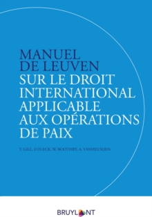 Image for Manuel de Leuven sur le droit international applicable aux operations de paix