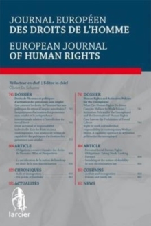 Image for Journal Europeen des Droits de l'Homme / European Journal of Human Rights