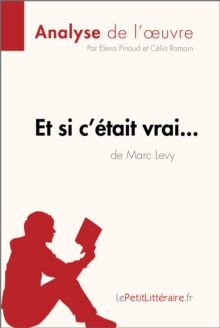 Image for Et si c'etait vrai de Marc Levy (Fiche de lecture)