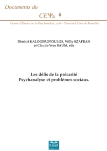 Image for Les Defis De La Precarite: Psychanalyse Et Problemes Sociaux