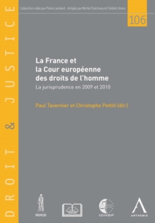 Image for La France Et La Cour Europeenne Des Droits De L'homme